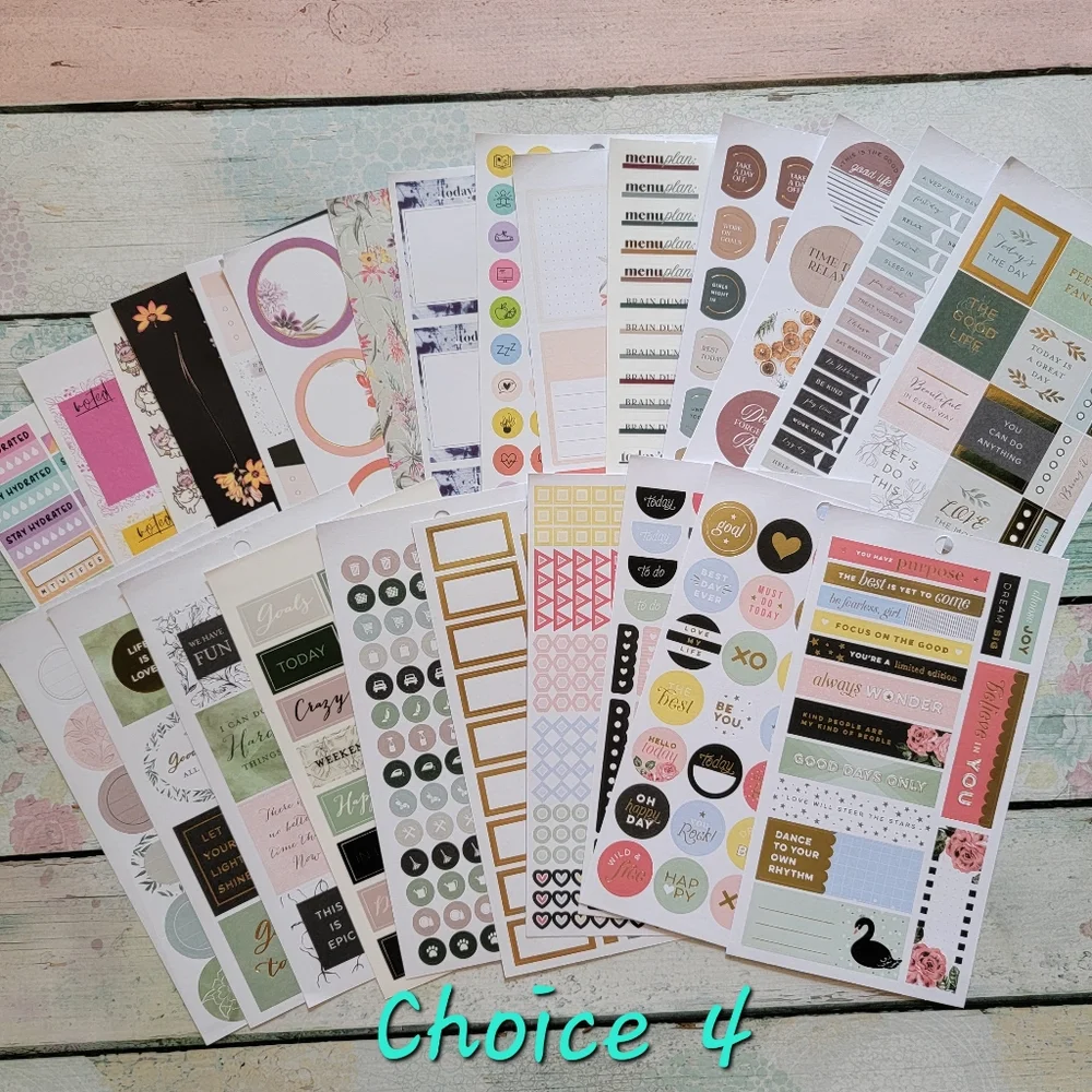 Planner sticker bundle